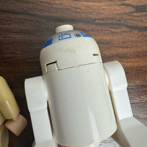 LEGO Star Wars Obi-Wan Kenobi Minifigure + R2-D2 Droid Lot w/ Lightsaber - Picture 3 of 5